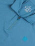Men Solid Slim Fit Mock Neck T-shirt with COTFLEX