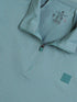 Men Solid Slim Fit Mock Neck T-shirt with COTFLEX