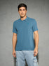 Men Jacquard Slim Fit Polo Sports T-shirt with COTFLEX