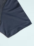 Men Melange Slim Fit Round Neck Sports T-shirt with DOUBLE COOL