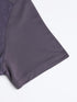 Men Melange Slim Fit Round Neck Sports T-shirt with DOUBLE COOL