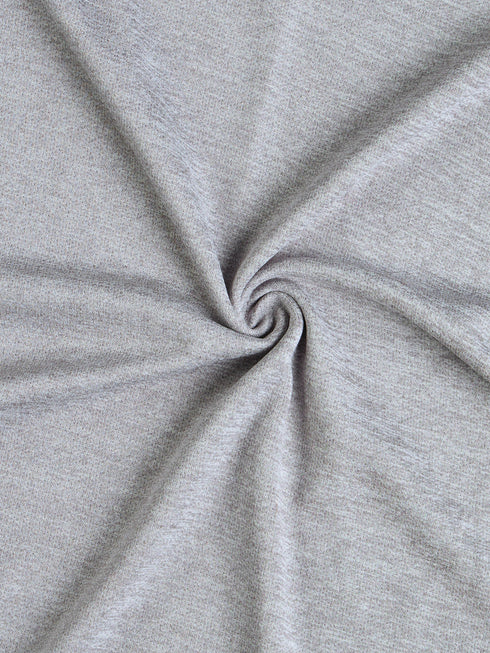 Men Melange Slim Fit Round Neck Sports T-shirt with DOUBLE COOL