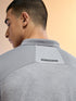 Men Melange Slim Fit Round Neck Sports T-shirt with DOUBLE COOL
