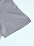 Men Melange Slim Fit Round Neck Sports T-shirt with DOUBLE COOL