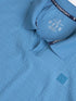 Men Jacquard Slim Fit Polo Sports T-shirt with COTFLEX