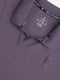 Men Jacquard Slim Fit Polo Sports T-shirt with COTFLEX