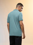 Men Jacquard Slim Fit Polo Sports T-shirt with COTFLEX