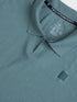 Men Jacquard Slim Fit Polo Sports T-shirt with COTFLEX