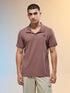 Men Jacquard Slim Fit Polo Sports T-shirt with COTFLEX
