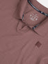 Men Jacquard Slim Fit Polo Sports T-shirt with COTFLEX