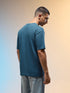 Men Printed Relaxed Fit Round Neck T-shirt with COTFLEX