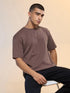 Men Printed Relaxed Fit Round Neck T-shirt with COTFLEX