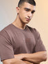 Men Printed Relaxed Fit Round Neck T-shirt with COTFLEX