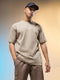 Men Printed Relaxed Fit Round Neck T-shirt with COTFLEX