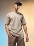 Men Printed Relaxed Fit Round Neck T-shirt with COTFLEX