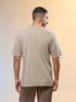 Men Printed Relaxed Fit Round Neck T-shirt with COTFLEX