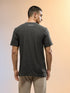 Men Jacquard Slim Fit Round Neck Sports T-shirt with MATPIQ