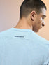 Men Jacquard Slim Fit Round Neck Sports T-shirt with MATPIQ
