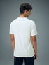 Men Typography Printed Slim Fit Round Neck Sports T-shirt with COTFLEX