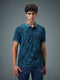 Men Printed Slim Fit Polo Sports T-shirt with MATPIQ
