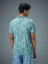Men Printed Slim Fit Polo Sports T-shirt with MATPIQ