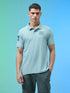 Men Solid Slim Fit Polo Sports T-shirt with MATPIQ
