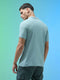 Men Solid Slim Fit Polo Sports T-shirt with MATPIQ
