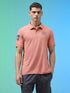 Men Solid Slim Fit Polo Sports T-shirt with MATPIQ