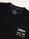 Men Typography Printed Oversized Round Neck Sports T-shirt with MATPIQ