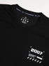 Men Typography Printed Oversized Round Neck Sports T-shirt with MATPIQ