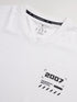 Men Typography Printed Oversized Round Neck Sports T-shirt with MATPIQ