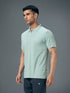 Men Jacquard Slim Fit Polo Sports T-shirt with MATPIQ