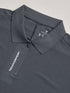 Men Jacquard Slim Fit Polo Sports T-shirt with MATPIQ