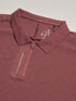 Men Jacquard Slim Fit Polo Sports T-shirt with MATPIQ
