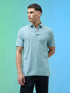 Men Jacquard Slim Fit Polo Sports T-shirt with COTFLEX