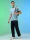 Men Jacquard Slim Fit Polo Sports T-shirt with COTFLEX