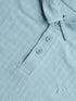 Men Jacquard Slim Fit Polo Sports T-shirt with COTFLEX