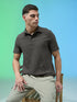 Men Jacquard Slim Fit Polo Sports T-shirt with COTFLEX