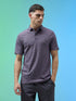 Men Jacquard Slim Fit Polo Sports T-shirt with COTFLEX