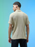 Men Jacquard Slim Fit Polo Sports T-shirt with COTFLEX