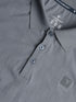 Men Jacquard Slim Fit Polo Sports T-shirt with COTFLEX