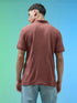 Men Jacquard Slim Fit Polo Sports T-shirt with COTFLEX