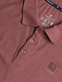 Men Jacquard Slim Fit Polo Sports T-shirt with COTFLEX