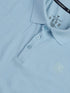 Men Jacquard Slim Fit Polo Sports T-shirt with COTFLEX