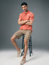 Men Slim Polo Neck T-shirt with DOUBLECOOL