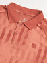 Men Slim Polo Neck T-shirt with DOUBLECOOL