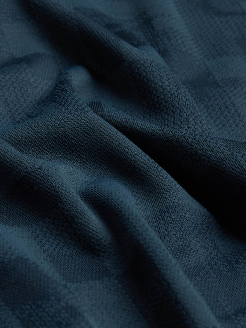 Men Slim Polo Neck T-shirt with DOUBLECOOL
