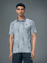 Men Slim Polo Neck T-shirt with DOUBLECOOL