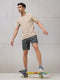 Men Self Design Active Out Slim Fit Polo T-Shirt with ELASTO PLUS