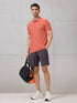 Men Self Design Active Out Polo T-Shirt Slim Fit with MATPIQ